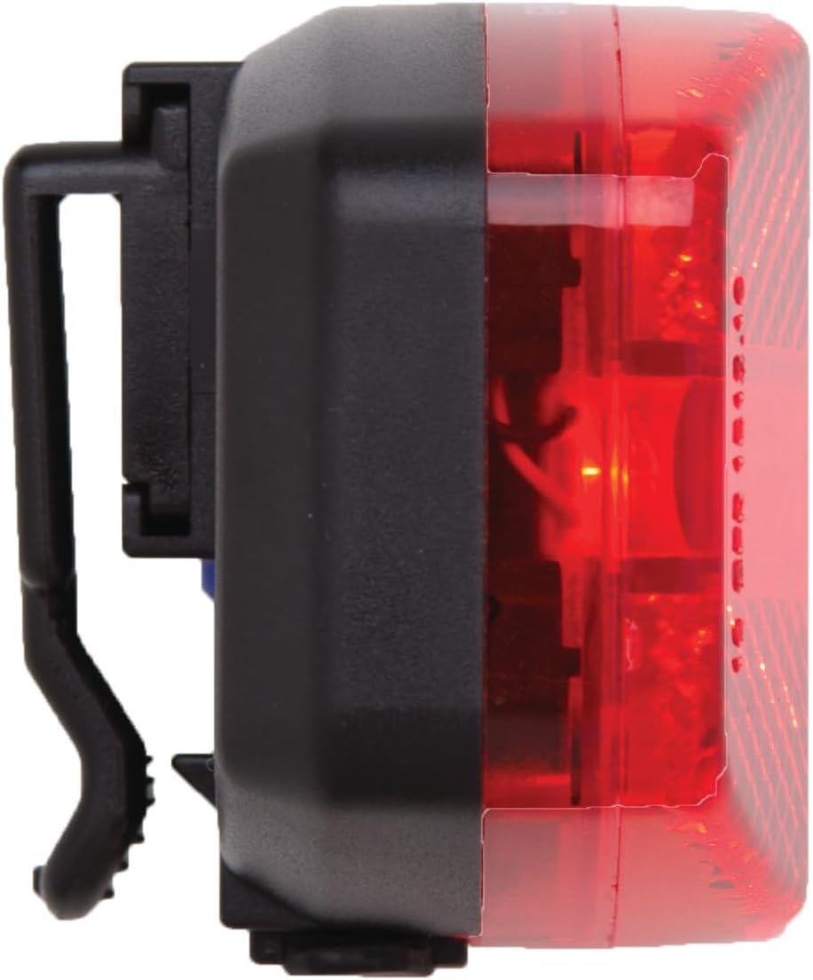 Planet Bike Grateful Red USB Bike Tail Light 4.5 x 2.25 x 2.75"