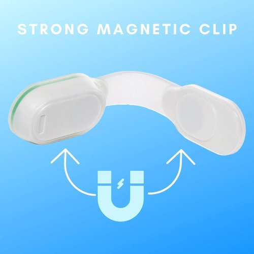 Clip-on Magnetic LED Safety Light - Rechargeable, 4 Light Modes. Perfect for Nurse, Badge, Hiking, Dog Walking, Running, Jogging, Doctors, Nurses, EMTs, Police, Mechanics