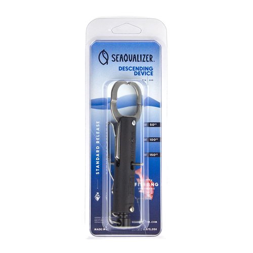 SeaQualizer Descending Device - Standard Release 50-100-150 NOAA Compliant and Most Reliable Fish Descending Tool Pressure Activated and Fail Safe