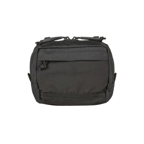 5.11 Tactical Unisex Flex Medium GP Pouch, Lightweight MOLLE Utility Bag, Front Zipper Pocket, Water-Resistant 500D Nylon, Black, Style 56427ABR