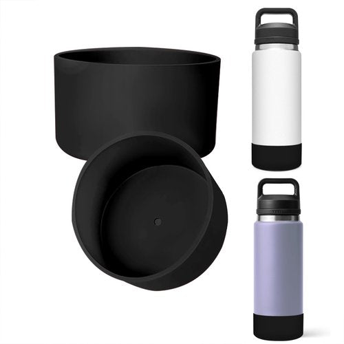 UWSTE 2Pcs Silicone Boot for YETI Rambler 26oz Bottle, Anti-Slip Sleeve Bottom Protector Accessories for YETI Rambler 26oz, BPA Free Silicone