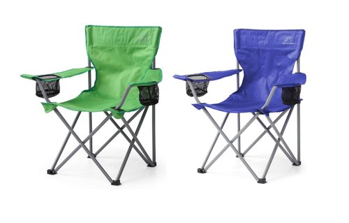 MOUNTAIN SUMMIT GEAR Anytime Camping Chair Bundle (Includes 1 Green Anytime Chair + 1 Blue Anytime Chair)