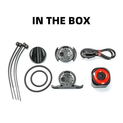 XOSS XR PRO Smart Bike Tail Light, IPX6 Waterproof Same Functional Brake Sensing Rear Lights, USB-C Rechargeable Auto ON/Off Bike Brake Light