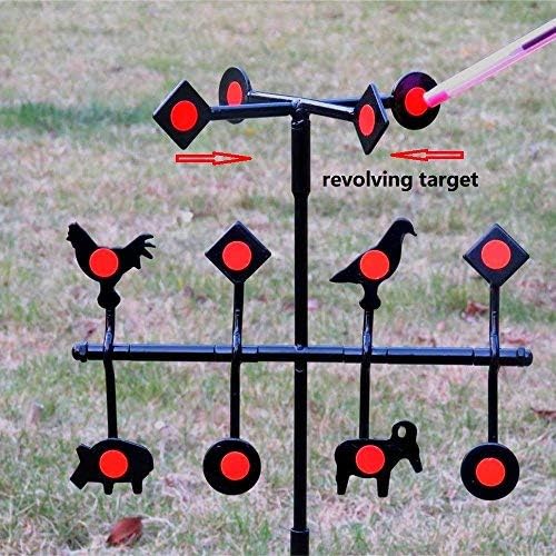 Spinner Targets Air Gun Targets Practice Filed Targets Indoor Airgun Targets for Shooting