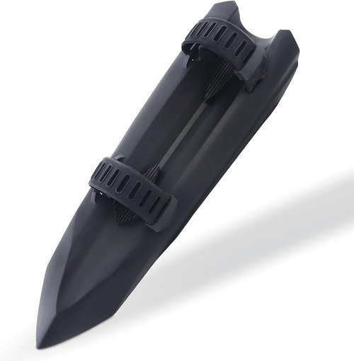 BALINGE Front Fender MudGuard Mudflap Without Fork Mount for MTB, Road, E-Bike - Black
