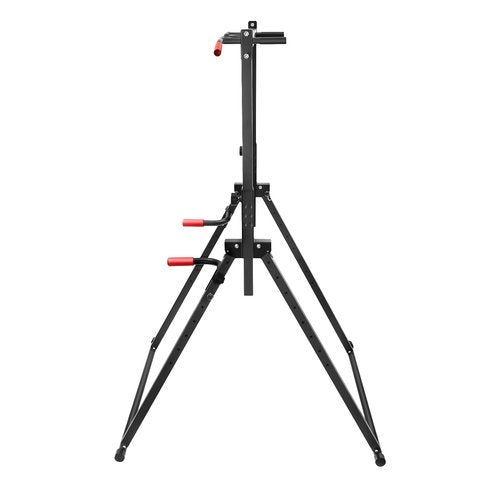 Pull Up Bar, Triangular Pull Up Station with Thickened Pipe Multifunction Adjustable Height Bar Freestanding for Home Gym (Max. Load: 200kg/440.92lbs)