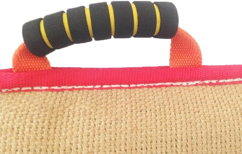 Professional Big Dog Bite Sleeve Agility Equipment Dog Training Arm Protection +PU Leather Stick Kit Set (Canvas)
