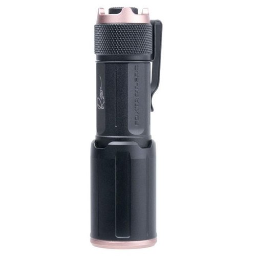 Sig Sauer Foxtrot-EDC 1350 Lumens Durable Waterproof Rechargeable Tactical Handheld Flashlight with Metal Deep Carry Pocket Clip, Compact Rose