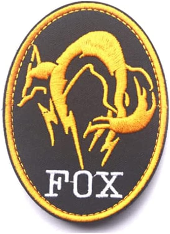 Military Morale Diamond Dogs and Metal Gear Solid Fox Patch (3pcs)