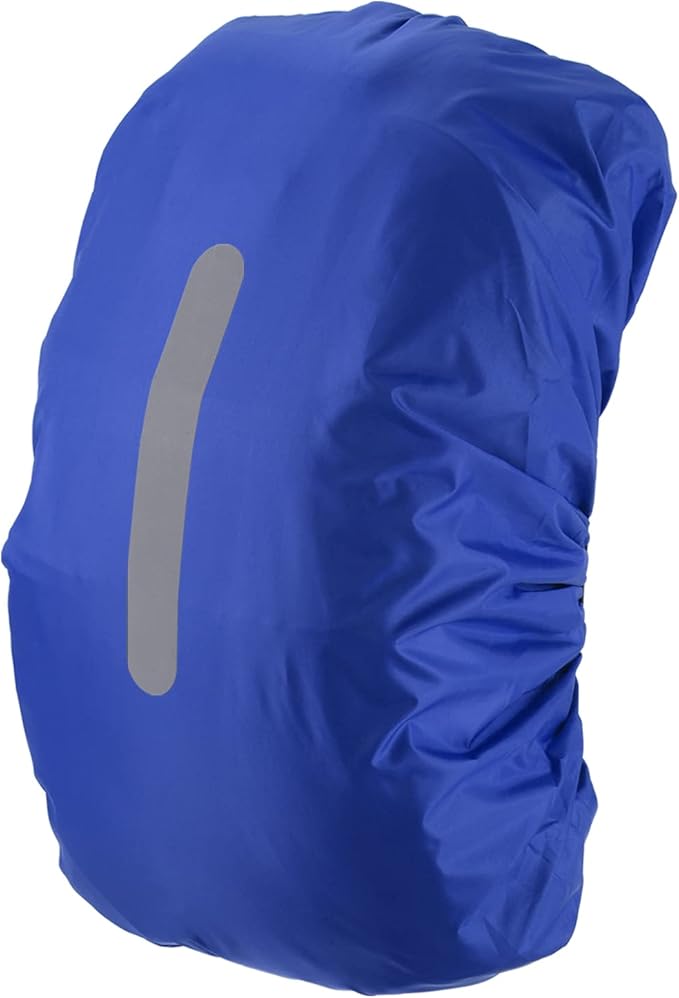 PATIKIL Waterproof Backpack Rain Cover, Non-Slip Backpack Cover with Vertical Reflective Strap Stay Dry for Hiking, Camping, Hunting