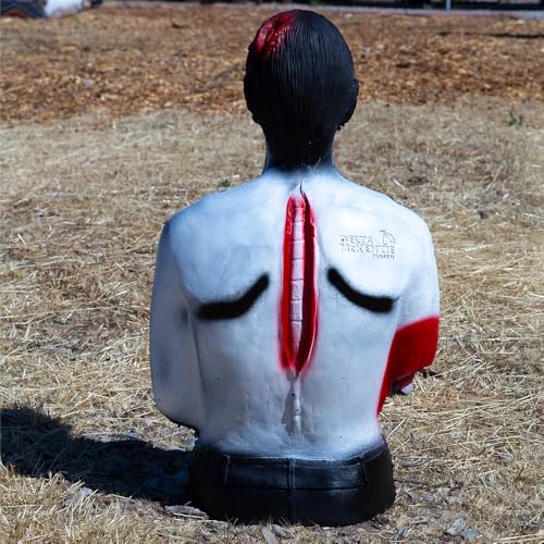 Delta McKenzie Undead Fred™ Zombie 3D Archery Target - Self-Healing FlexFoam - 32" H x 19" W - Broadhead & Field Point Compatible - Up to 350 FPS - Backyard Practice