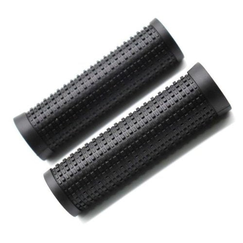 2Pcs Black Bike Bicycle Long/Short Handlebar Grips for Twising Shifter, Shockproof Anti Slip Parts, Cycling Parts and Components Anti Slip Soft Rubber Bike Grips (Long Short)