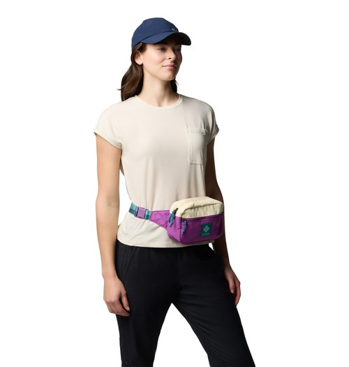 Columbia Unisex Trail Traveler Hip Pack, Lemon Wash/Razzle/River Blue, One Size