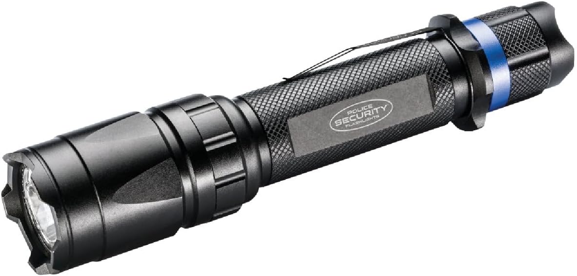 Police Security Trac Tact 2AA Flashlight LED| 230 Lumens | Soft Switch Button