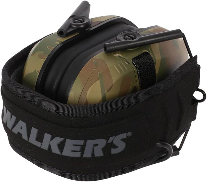 Walker's Game Ear GWP-RSEM-MCC Gear Hearing Protection Plugs,Green Multi Camo