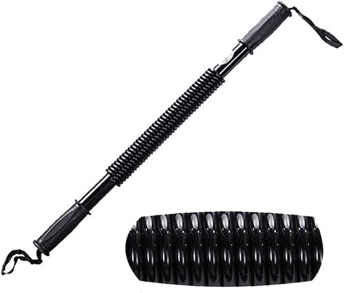 Boshen Power Twister Bar for Arm Upper Body Strength Training Workout Heavy Duty Arm Builder 44lbs/66lbs/88lbs/110Ibs for Choice