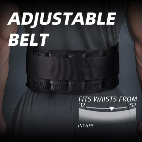 Dip Belt for Weight Lifting, Workout Belts for Men Women, Weight Lifting Belt with Extension Straps, Belt Squat Attachment Deadlift Squat Workout Home Gym Waist Dip Belt Fitness for Strength Training, Bodybuilding Powerlifting Weightlifting