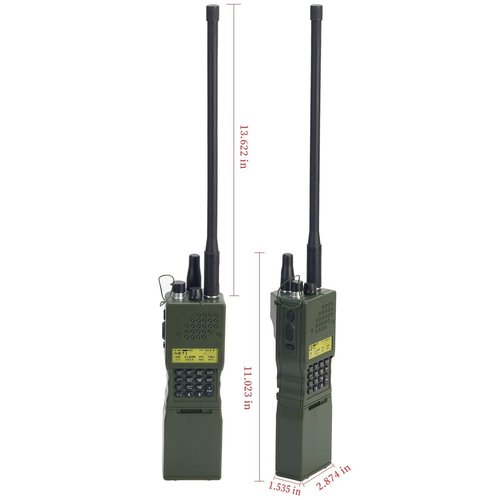 PRC 152 Dummy Radio Airsoft No Function prc-152 Dummy Airsoft Radio Model 1:1 (Official Green Version Z020)