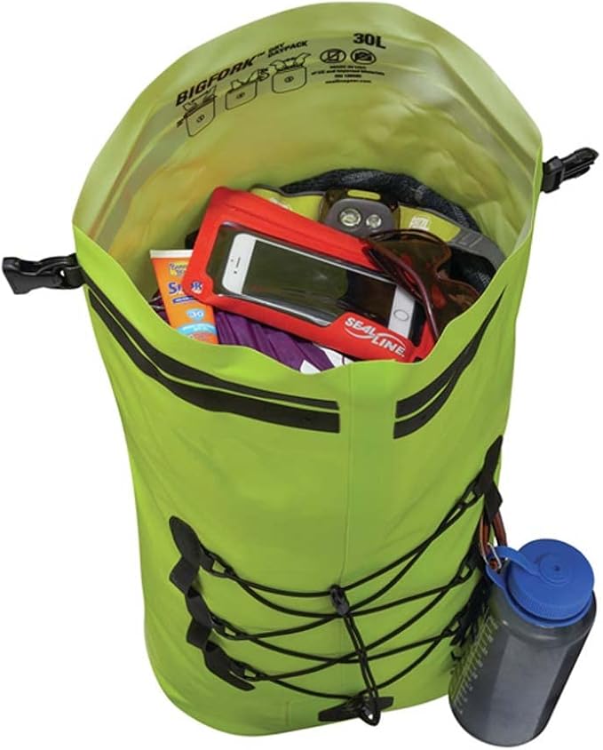 SealLine BigFork 30-Liter Roll Top Waterproof Backpack