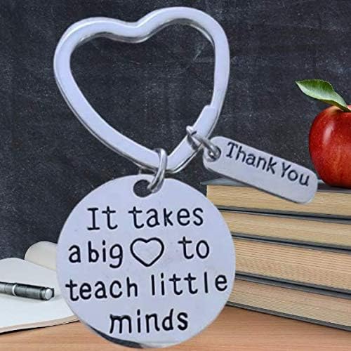 Infinity Collection Teacher Keychain - Inon Tarnished Jewelry for Teacher Appreciation Gift
