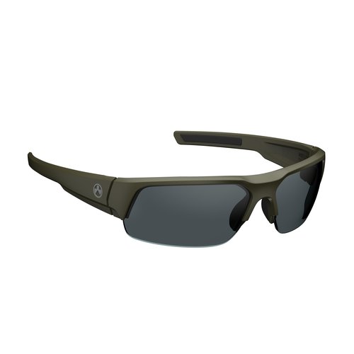 Magpul Glasses Polarized Rectangular Sunglasses, Olive Drab Green, One Size
