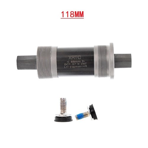 ZHIQIU Bike Bearing Bottom Bracket,Square-Taper Bottom Bracket 68mm,Bicycle BB. (68 * 118MM)
