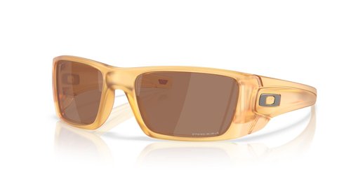 Oakley Men's OO9096 Fuel Cell Rectangular Sunglasses, Matte Transparent Light Curry/Prizm Tungsten, 60 mm