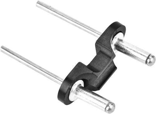 Aluminum Alloy Bike Cable Clip, Durable Design, Black, Motorcycle Cable Clips, Lightweight, 2.5 x 0.98 inches, for Bikes, Motorcycles, and Outdoor Adventures