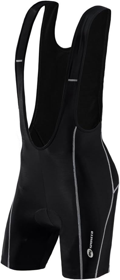 sponeed Cycling Bib Shorts Men Biker Bibs for Men Padded Breathable Racing Shorts UPF 50+