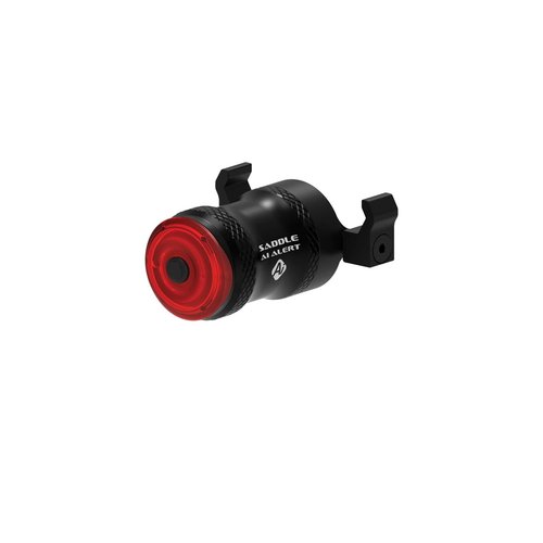 LEZYNE Saddle Ai Alert 250 Rear Mounted Bicycle Light, 250 Lumen | Road, Gravel, Commuter/Urban Bike | 5 Modes Including Ai Alert Function