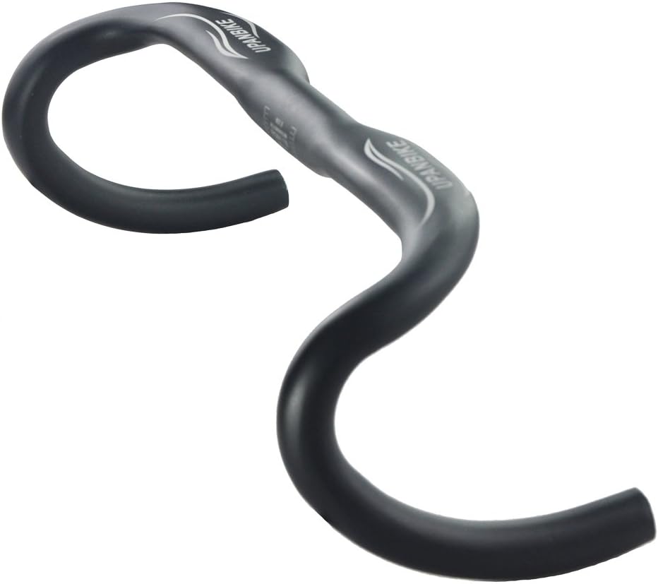 UPANBIKE Road Bike Handlebar Aero Drop Bar Aluminum Alloy 31.8mm*420mm Horns Bent Bar