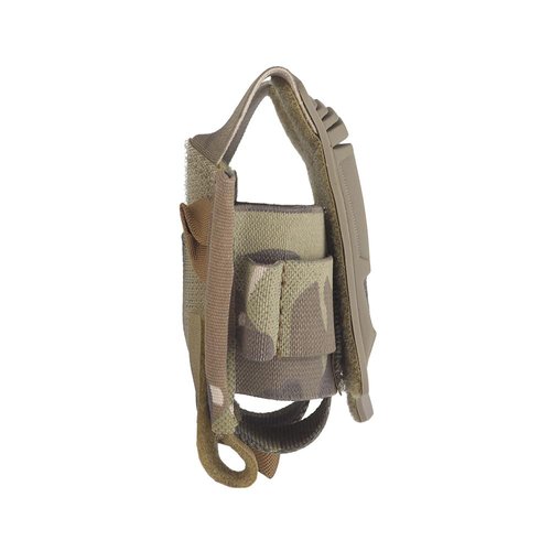 Tactical Helmet NVG Battery Sub-Pouch,Paintball Helmet Battery Storage Holder Pack Hook and Loop Counterweight Bag