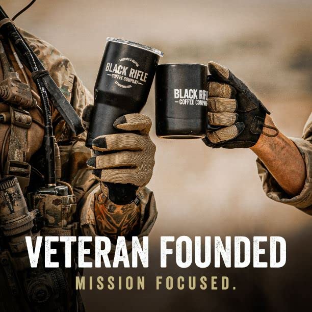 Black Rifle Coffee Company CAF, Medium Roast Coffee Pods with 2X the Caffeine, 32 Single Serve Coffee Pods