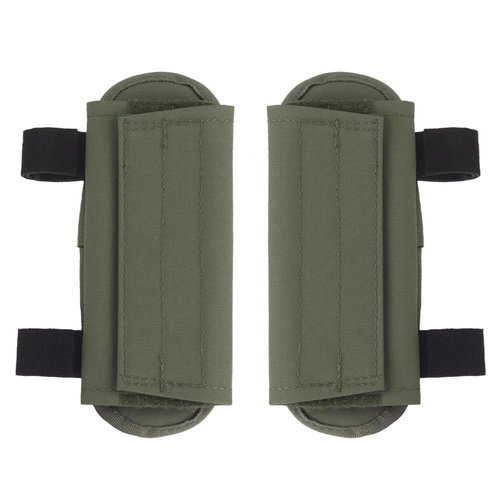 Hdlsina 2 Pack Tactical Vest Shoulder Pads Breathable Universal Shoulder Strap Pad for JPC Tactical Vest (Green)