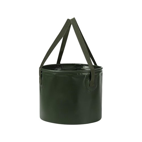 WisePoint Camping Bucket, 20L Foldable Bucket Outdoor Bucket with Handles, Portable Water Buckets for Camping, Fishing, Picnics, Gardening (green)
