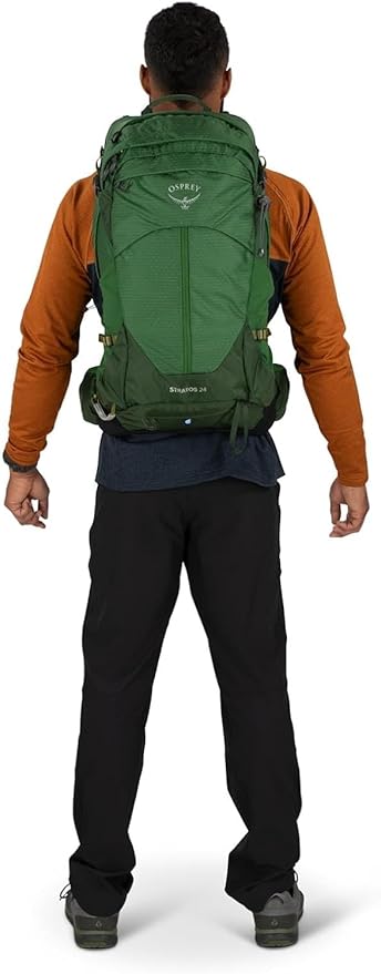 Osprey Stratos 24L Men's Hiking Backpack, Cetacean Blue