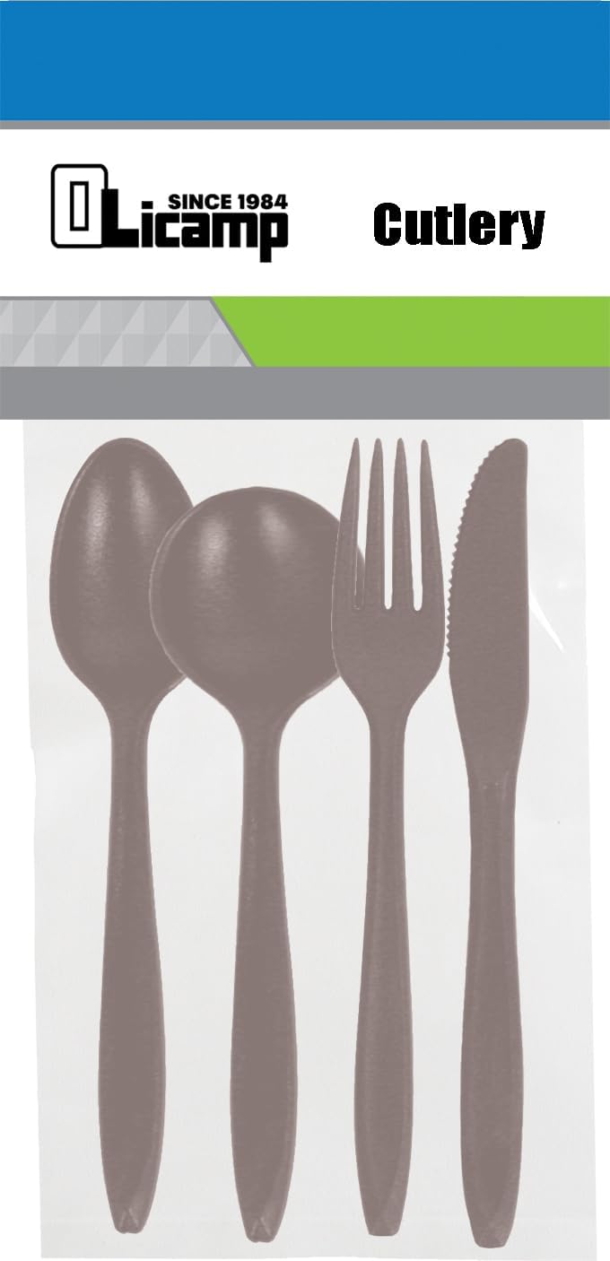 OLICAMP BPA Free Cutlery- 3 Piece