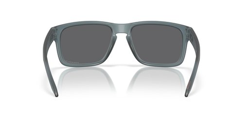 Oakley OO9102 Holbrook Sunglasses, Matte Crystal Black/Prizm Black Polarized, 57 mm