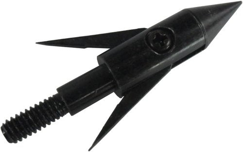 12Pcs Fishing Arrowheads Screw-on Points 150 Grain Black Bowfishing Screw Tips Broadheads for Fishing Arrow Compound Bow, Crossbow and Recurve Bow