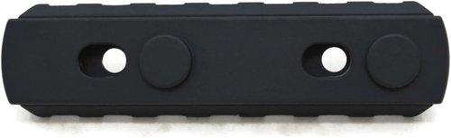 7-Slot KeyMod Aluminum Picatinny Rail Section Accessory - Proudly Made in USA - Includes 2 KeyMods & 2 Screws