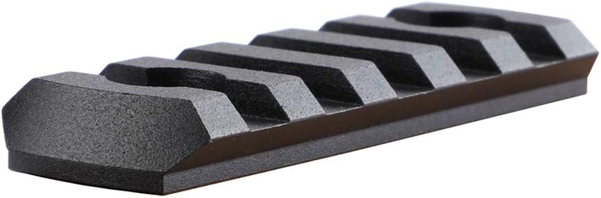 TuFok Picatinny Rail Section for Keymode - Thin 0.27in Height Rail Attachment Rail Adapter Mount Alumimun 5-Slot