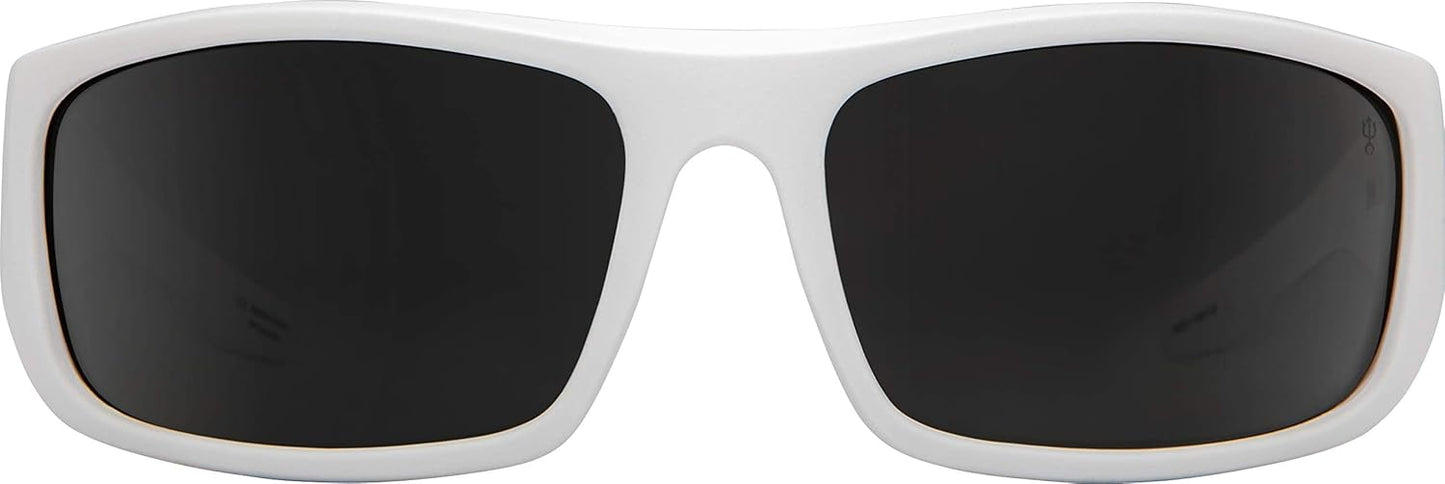 SPY Optic Piper, Rectangular Wrap Sunglasses, Color and Contrast Enhancing Lenses
