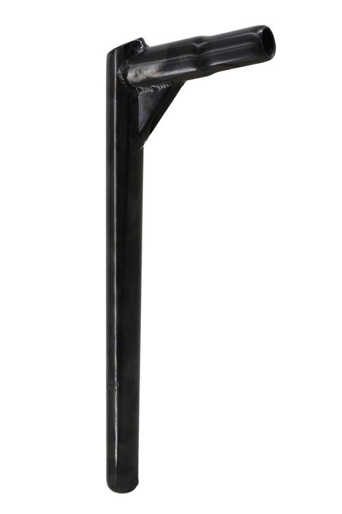 WEERAS Bicycle Seatpost, Iron Seatpost Length 350mm, Black, for BMX (27.2mm)