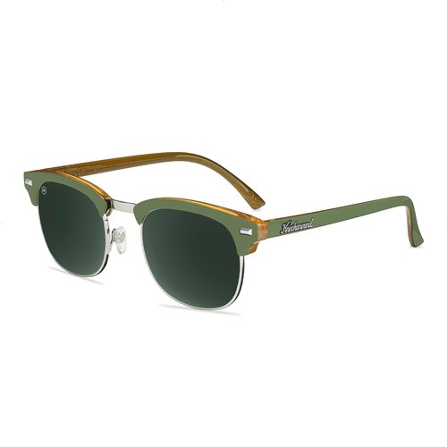 Knockaround Brooklines Polarized Sunglasses for Men & Women - Impact Resistant Lenses & Full UV400 Protection, Coyote Calls