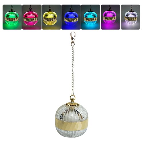 LED Camping Tent Lantern,Decorative Lights,Rechargeable & Portable Tent Light,90LM,7 Light Modes,2000mAh Power,Night Light Gifts for Birthday Bedroom,Party,Room Decor.