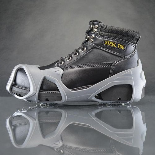 Easy Spike Ice Cleat, Lightweight Industrial Strength Traction Aid for Walking on Snow and Ice (1 Pair)