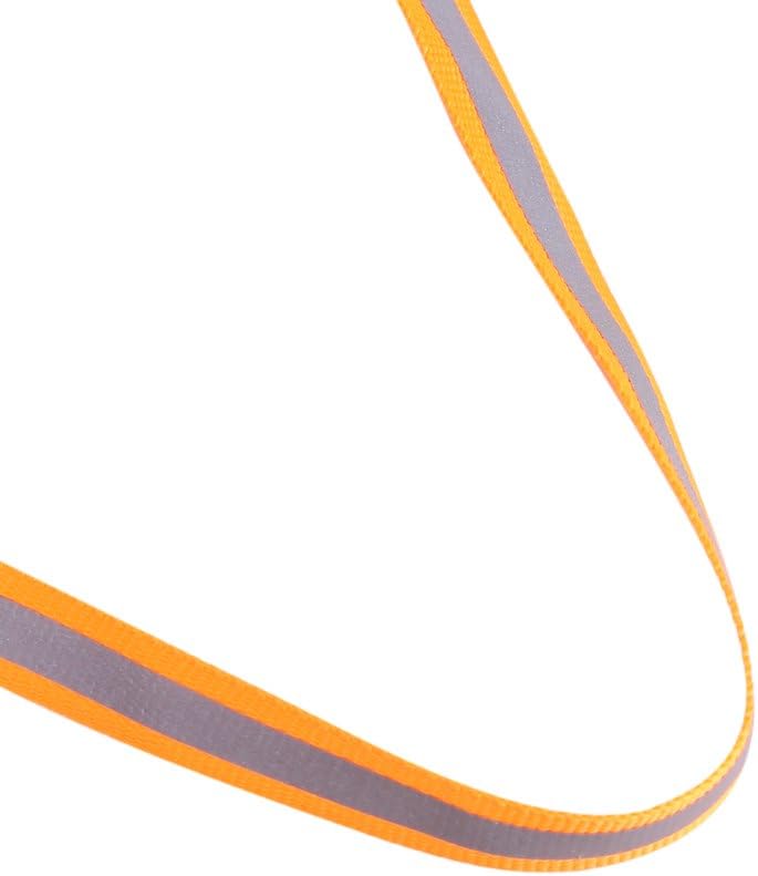 Zerodis Orange Outdoor Airport Windsock Rip-Stop Wind Measurement Sock Bag with Reflective Belt(100cm)
