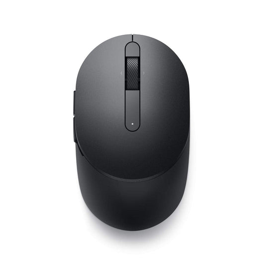 Dell Mobile Wireless Mouse - MS3320W, Wireless - 2.4 GHz, Bluetooth 5.0, Optical LED, Mechanical Scroll, 1600 DPI, 3-Buttons - Black