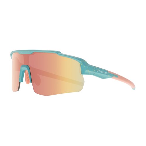 EYEGLAD MOTIONVIEW Sports Sunglasses Outdoor HD High Contrast UV400 Running Baseball Softball Sports Eco-friendly (Milky Blue)