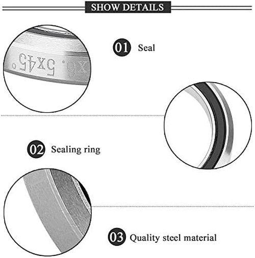 Bearings, Crank Bearing Lightweight Steel Bicycle Headset Sealed Ring Bearing Repair Replacement for Racing (41mm)
